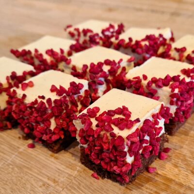 choko hindbær kagetapas